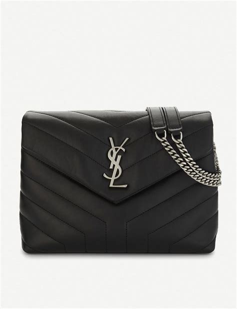 borsa yves saint laurent nera lucida|borse st laurent.